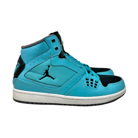 Nike Air Jordan 1 Flight Mid Gamma Blue Size 8 - Picture 2 of 12